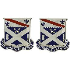 18th Infantry Regiment Unit Crest (In Omnia Paratus)